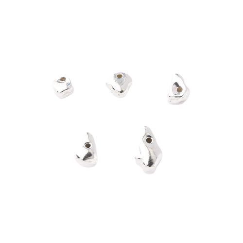 Sterling Silver Beads, 925 Sterling Silver, DIY silver color 