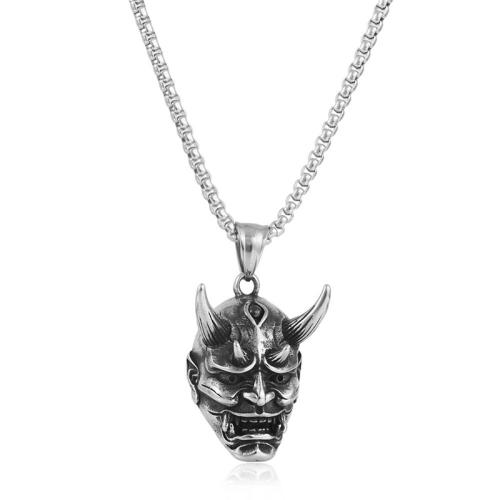 Pendentifs en titane, Acier titane, Placage, le style de punk & styles différents pour le choix & pour homme, couleur originale, Vendu par PC[