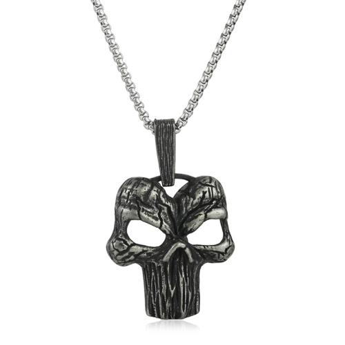 Pendentifs en titane, Acier titane, Placage, le style de punk & styles différents pour le choix & pour homme, couleur originale, Vendu par PC[