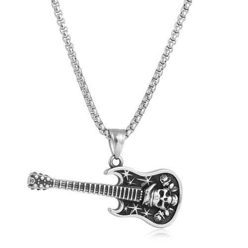 Pendentifs en titane, Acier titane, Placage, le style de punk & styles différents pour le choix & pour homme, couleur originale, Vendu par PC[