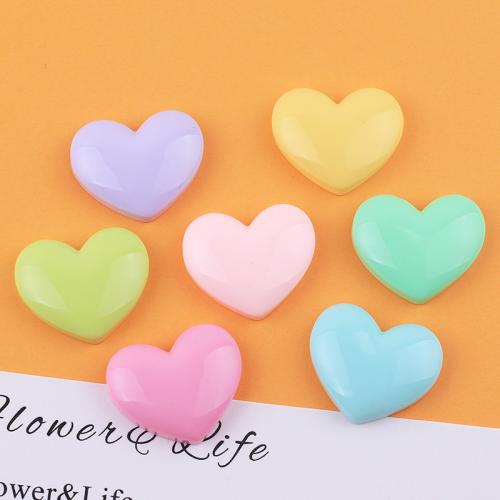 Mobile Phone DIY Decoration, Resin, Heart 