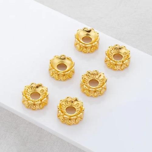 Brass Spacer Beads, gold color plated, DIY [