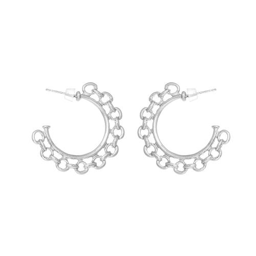 Zinc Alloy Stud Earring, plated, fashion jewelry [