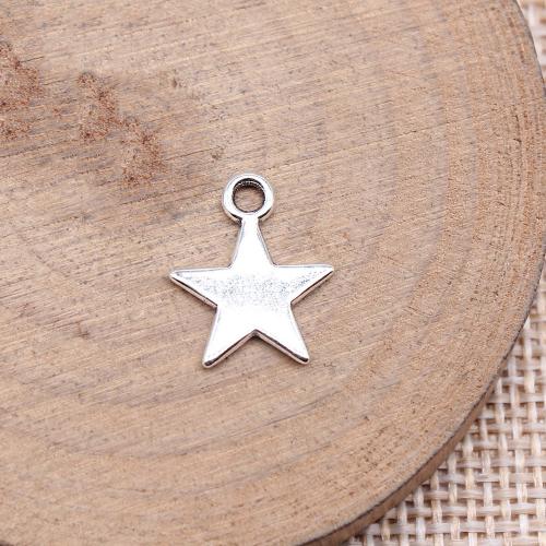 Zinc Alloy Star Pendant, DIY Approx [