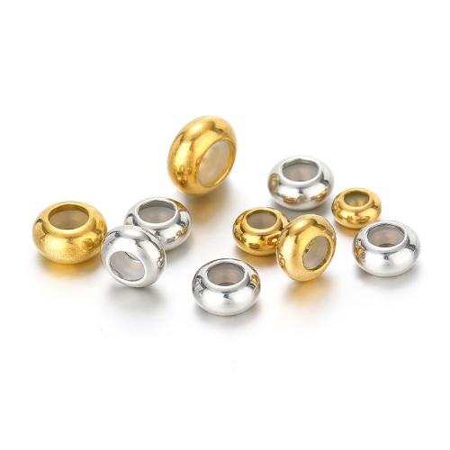 304 Stainless Steel Stopper Beads, DIY 