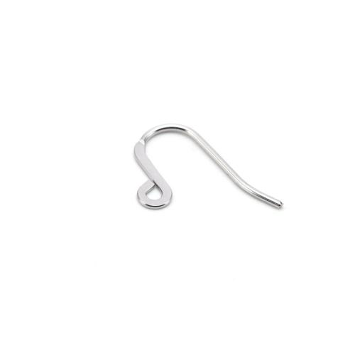 Stainless Steel Hook Earwire, 304 Stainless Steel, DIY original color 