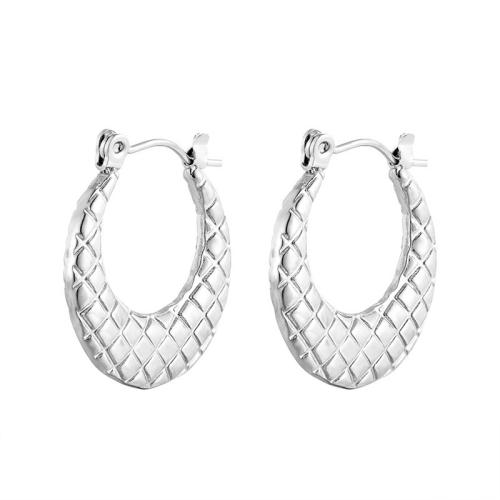 Stainless Steel Leverback Earring, 304 Stainless Steel, plated, for woman 