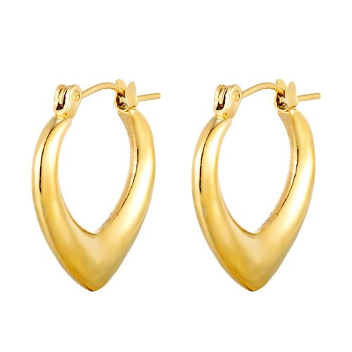 Stainless Steel Leverback Earring, 304 Stainless Steel, plated, for woman 