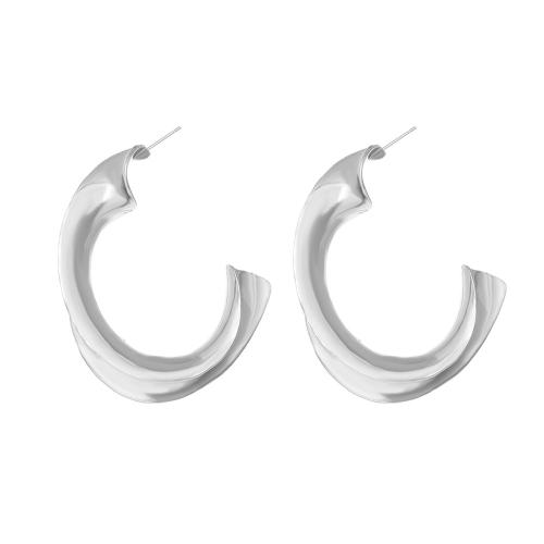 Zinc Alloy Stud Earring, plated, fashion jewelry [