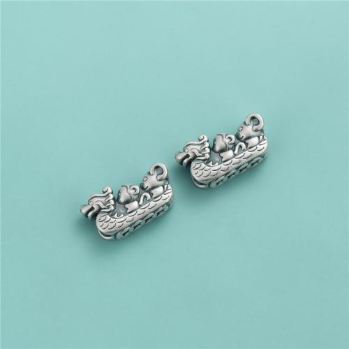 Sterling Silver Spacer Beads, 925 Sterling Silver, DIY original color 