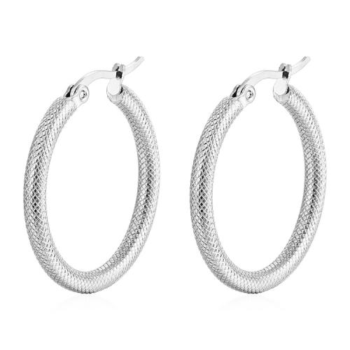 Stainless Steel Huggie Hoop Earring, 304 Stainless Steel, Vacuum Ion Plating, fashion jewelry & for woman 