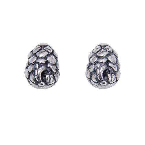 Sterling Silver Spacer Beads, 925 Sterling Silver, DIY, original color 