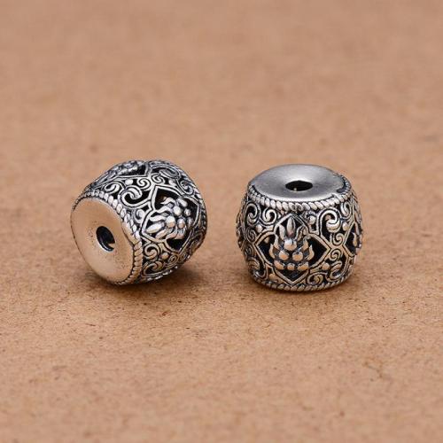 Sterling Silver Spacer Beads, 925 Sterling Silver, DIY, original color 