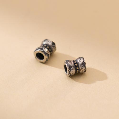 Sterling Silver Spacer Beads, 925 Sterling Silver, DIY original color 