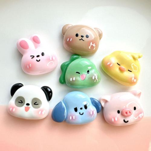 Mobile Phone DIY Decoration, Resin, Cartoon & enamel, DIY kit length 20-25mm 