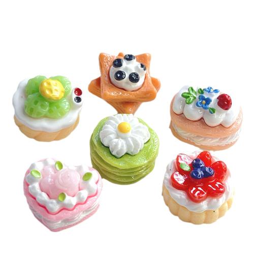 Mobile Phone DIY Decoration, Resin, Cake DIY kit length 20-25mm 