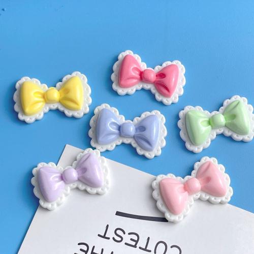 Mobile Phone DIY Decoration, Resin, Bowknot 