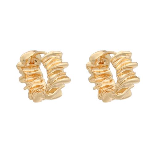 Zinc Alloy Leverback Earring, fashion jewelry & for woman, gold 