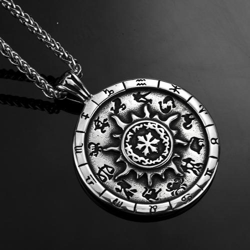 Pendentifs en titane, Acier titane, poli, styles différents pour le choix, couleur originale, Vendu par PC