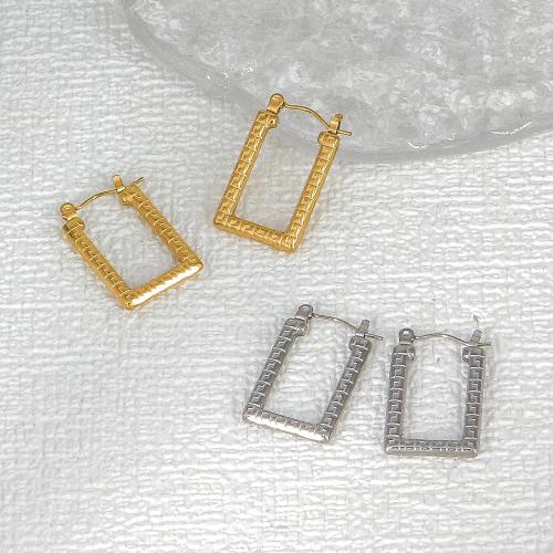 Stainless Steel Leverback Earring, 304 Stainless Steel, Vacuum Ion Plating, fashion jewelry & for woman 