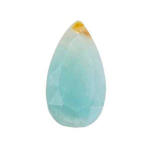 Gemstone Jewelry Pendant, Natural Stone, Teardrop, DIY 