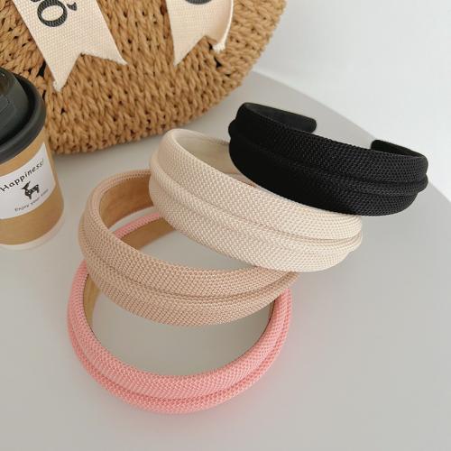 Cloth Hair Band, with Sponge, handmade, for woman 