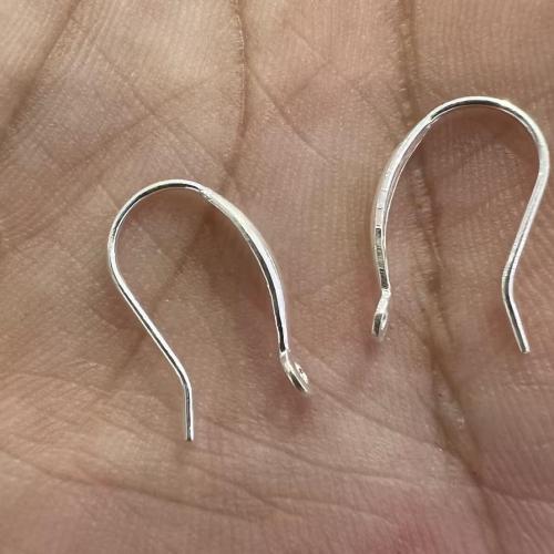 Sterling Silver Hook Earwire, 925 Sterling Silver, plated Approx 1.2mm 