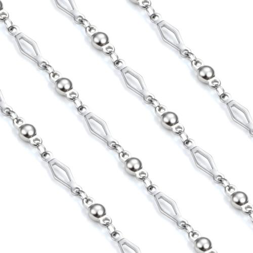 Stainless Steel Chain Jewelry, 304 Stainless Steel, DIY, Approx [