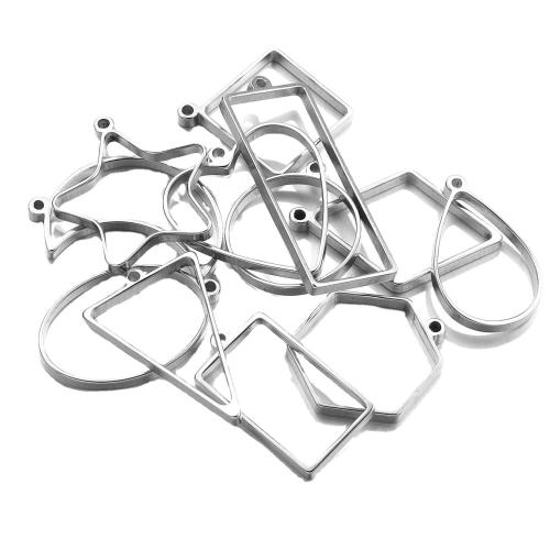 Stainless Steel Pendant Setting, 304 Stainless Steel, DIY [