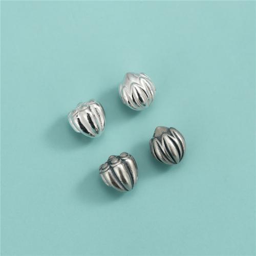 Sterling Silver Spacer Beads, 925 Sterling Silver, DIY Approx 2.2mm 