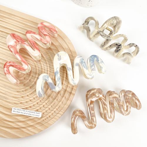 Hair Claw Clips, Plastic, fashion jewelry 