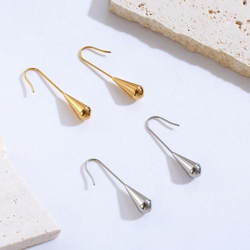 Stainless Steel Drop Earring, 304 Stainless Steel, plated, fashion jewelry & for woman 