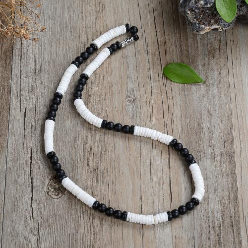 Gemstone Necklaces, Natural Stone, with 304 Stainless Steel, fashion jewelry & Unisex Approx 45 cm 