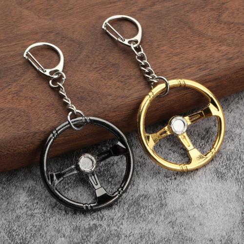 Zinc Alloy Key Chain Jewelry, fashion jewelry & Unisex 40mm 