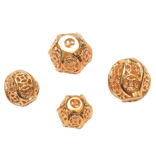 Brass Spacer Beads, gold color plated, DIY Approx 2mm [