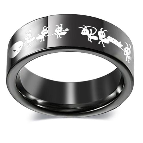 Edelstahl Fingerring, 304 Edelstahl, Handpoliert, unisex & verschiedene Größen vorhanden, keine, verkauft von PC