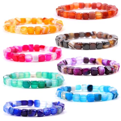 瑪瑙のブレスレット, めのう, ファッションジュエリー & ユニセックス, 無色, Bracelet length 18.5-19cm, 売り手 パソコン