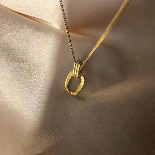 Brass Jewelry Necklace, fashion jewelry & for woman Approx 45 cm 