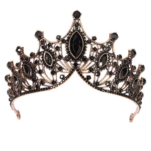 Bridal Tiaras, Zinc Alloy, fashion jewelry & for woman & with rhinestone 