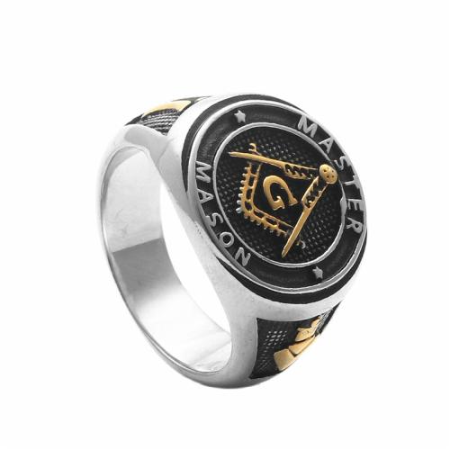 Edelstahl Fingerring, 316 Edelstahl, poliert, Modeschmuck & unisex & verschiedene Größen vorhanden, width 19mm, verkauft von PC