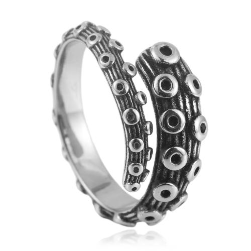 Edelstahl Fingerring, 304 Edelstahl, poliert, Modeschmuck & unisex & verschiedene Größen vorhanden, keine, width 10mm, verkauft von PC