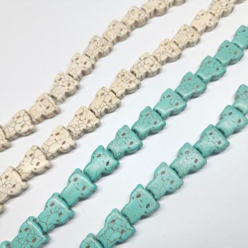 Perles en Turquoise synthétiques, bijoux de mode & DIY, plus de couleurs à choisir Environ Vendu par brin[