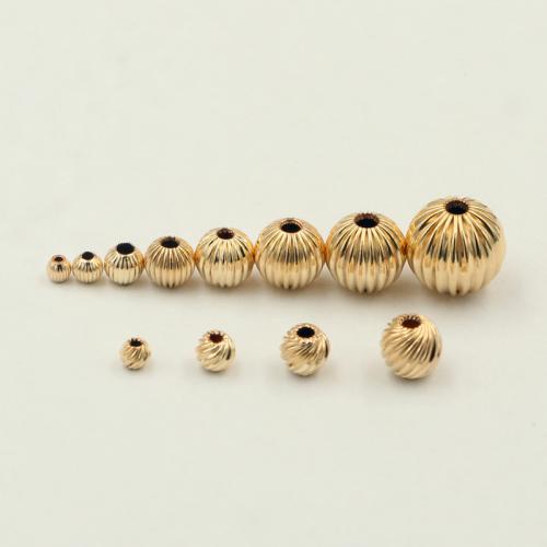 14Kt Gold Filled Beads, Round, DIY  