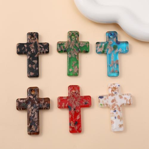 Lampwork Pendants, Cross, fashion jewelry & DIY [