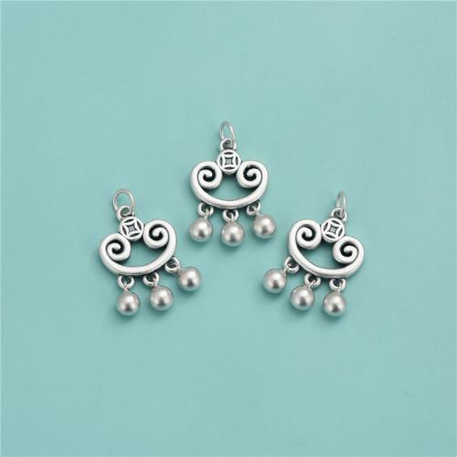 Sterling Silver Pendants, 925 Sterling Silver, DIY, silver color 