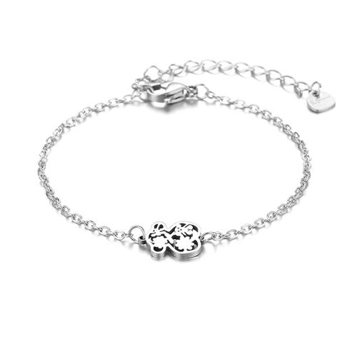 Acier titane bracelet, poli, pour femme, plus de couleurs à choisir cm, Vendu par PC