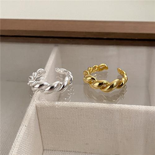 Sterling Silver Finger Ring, 925 Sterling Silver, Korean style & for woman US Ring .5-7.5 