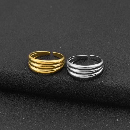 Edelstahl Fingerring, 304 Edelstahl, Modeschmuck & unisex, keine, Width 8.2 mm, verkauft von PC