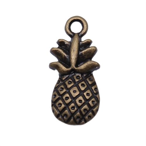 Zinklegierung Schuhe Anhänger, Ananas, plattiert, Vintage & Modeschmuck & DIY, keine, 19x9mm, verkauft von PC