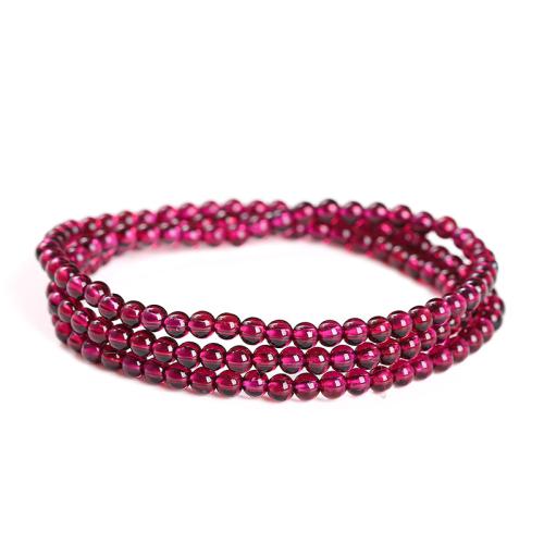 Pierre naturelle bracelet, Rond, fait à la main, multicouche & styles différents pour le choix & pour femme, violet Environ 6.5-8 pouce, Vendu par PC[